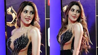 Nikki Tamboli Slays In Sheer Gown At IWMBuzz Awards 2024