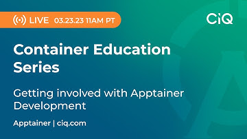 Getting involved with Apptainer Development