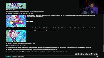 FIRST ACT OF GOD: BECOME ANIME - AI Dungeon 2 / Sodapoppin Soda