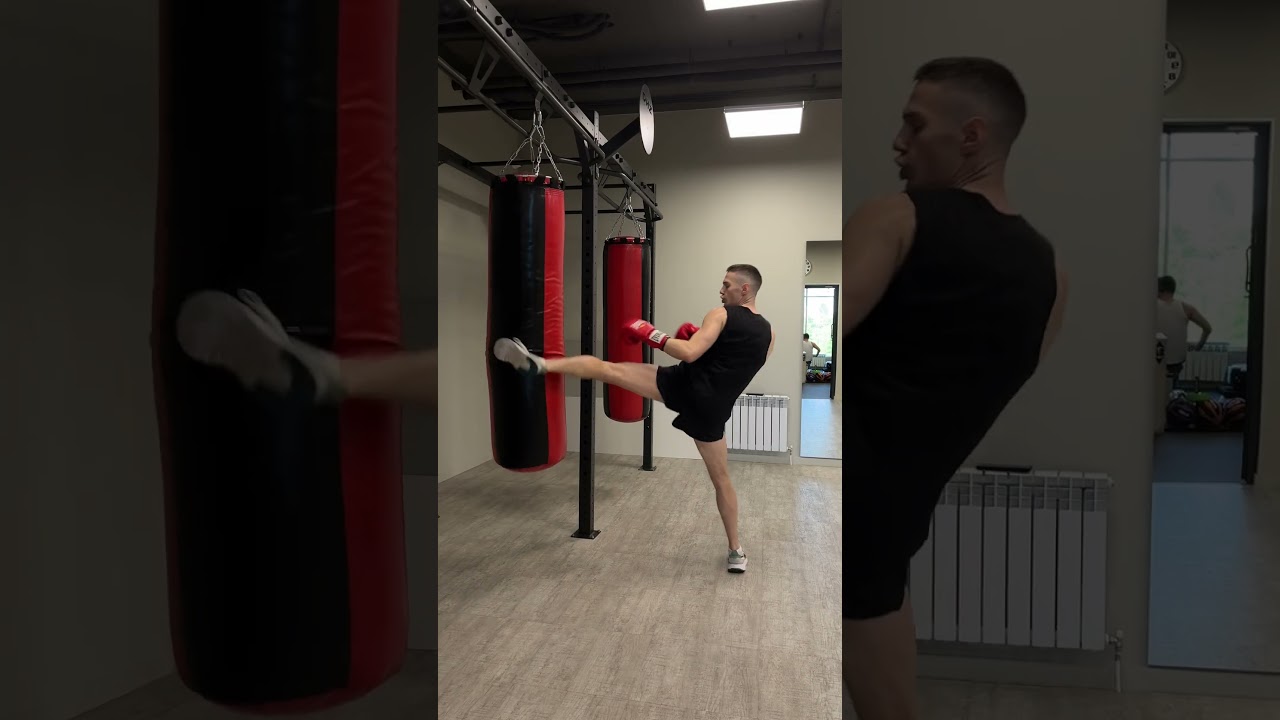 рабочая комбинация в кикбоксинге 