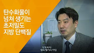 탄수화물이 넘쳐 생기는 초저밀도 지방 단백질 - (2010.5.6_331회 방송)_치명적인 유혹, 탄수화물