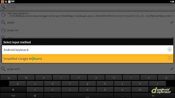 Working with Simplified Cangjie keyboard