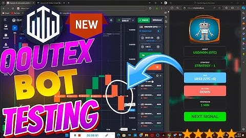 ✨NEW QOUTEX SIGNAL BOT। auto trading signals robot। live trading with quotex robot