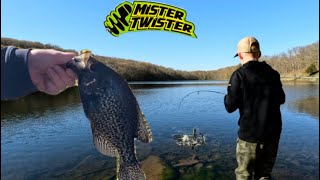 Mr. twister curly tail grub fishing challenge!!! ￼