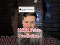 AVAX Price Prediction #avax #avalanche #crypto #priceprediction