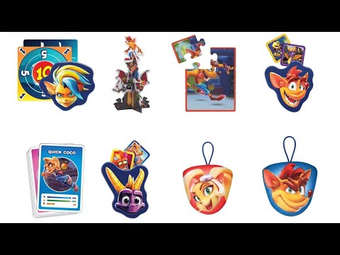 Crash Bandicoot Returns to McDonald's Happy Meals - Anime Superhero News