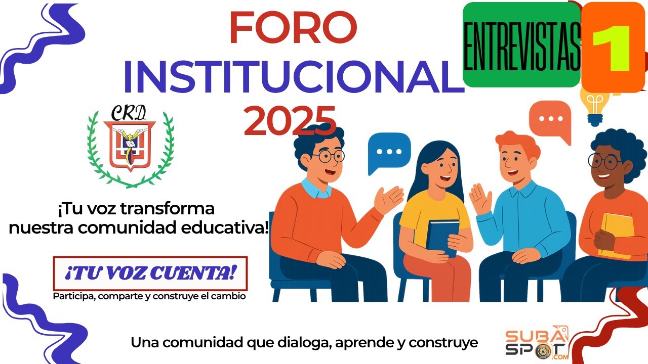 2025 8 5 Foro Institucional CRD Entrevistas 1