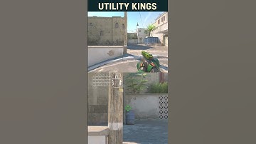 CS2 Dust2 long flash from outside long