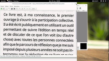 xsane2tess : OCR sous Linux.