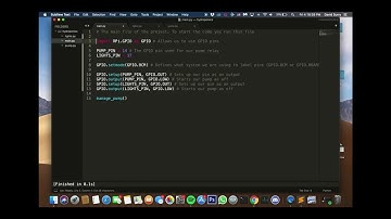 Raspberry Pi - Part 7/9 (Automated Hydroponics Design) : Coding the Light Circuit