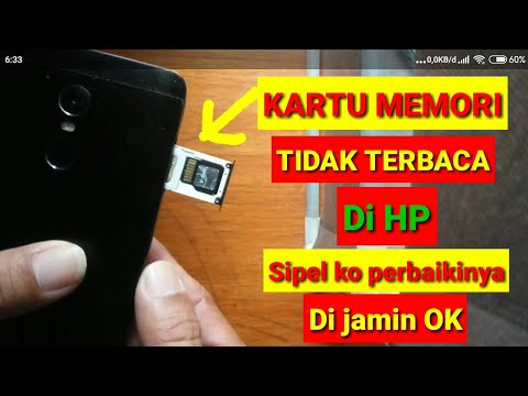 Cara perbaiki kartu sd yang tidak terbaca