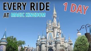 Riding every ride at The Magic Kingdom in one day! (Part 2) | BrandonBlogs