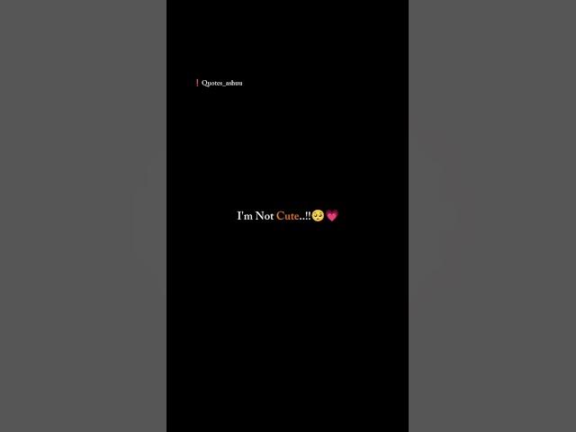 I'm Not Fack 🤌💗 /Sad Quotes Status video #viralshort #bestfriend #status #sad #bff