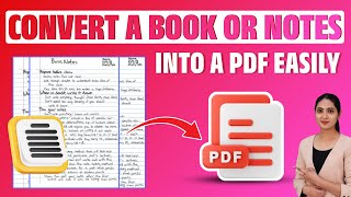 Как бесплатно преобразовать книгу или заметки в PDF | Преобразование изображения в PDF #pdf #conv... screenshot 2