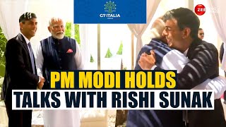 G7 Summit Italy | PM Modi Holds Talks With ‘Proud Hindu’ Rishi Sunak | Modi-Sunak News