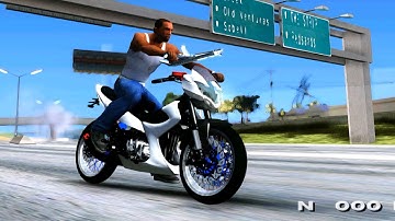 Suzuki Satria Fu 150 Highmodif - GTA San Andreas MOD _REVIEW