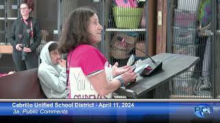 CUSD 4/11/24 - Cabrillo Unified School District Meeting - April 11, 2024 by Pacific Coast TV 218 views 2 weeks ago 3 hours, 28 minutes