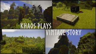 Khaos Plays Vintage Story - Ep 1 - LANDSLIDES!!!