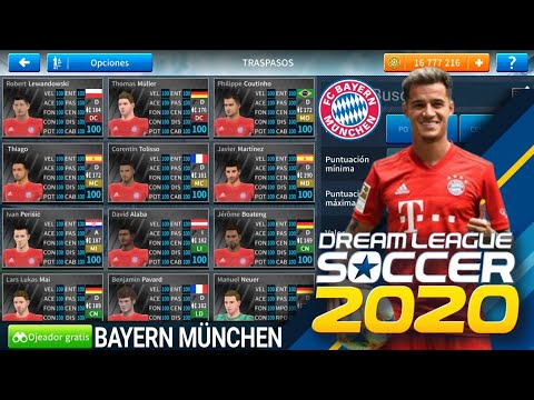 Plantilla Del Bayern Múnich Para Dream League Soccer 2019 2020