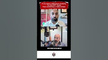 If You Spent 1,000 Hours Studying for the CFP Exam, Then Something is REALLY Broken