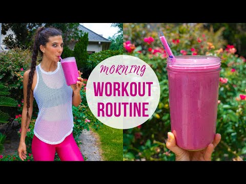 my-morning-workout-routine-+-easy-breakfast-smoothie-recipe