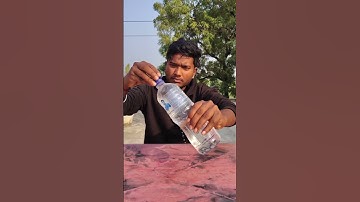 Bottle and water 😱#shortvideo #workout #experment #diy #fyp #scince #tips #magic #trending #tricks