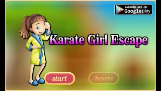Karate Girl Escape walkthrough AVMGames. screenshot 2