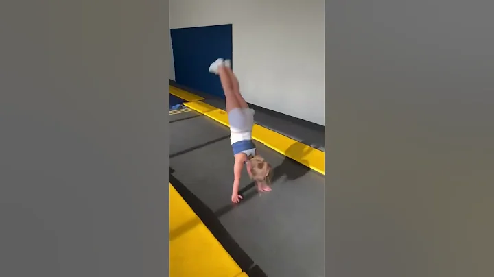 SHE DID 15 BACK HANDSPRINGS TO WIN! #backhandsprin...