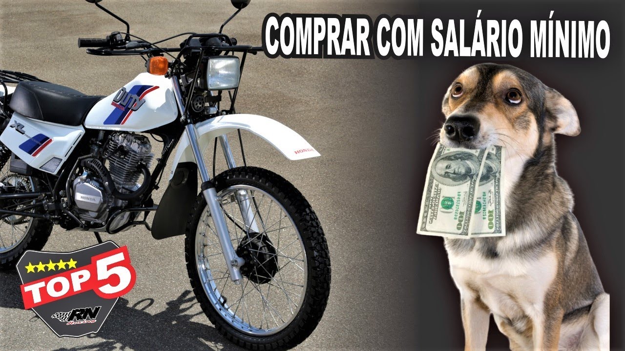 5 Melhores motos antigas para ENFIAR NO BARRO! 