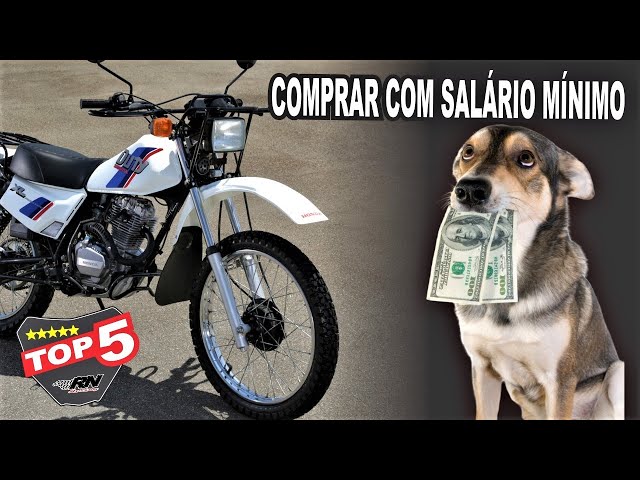 5 Motos de TRILHA para comprar HOJE com R$ 3000 