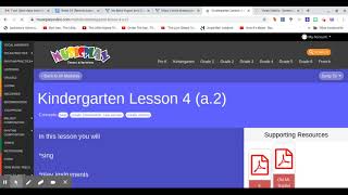 Kindergarten Week 5 Remote Learning