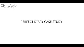 What's the secret of Perfect Diary's hit in China market