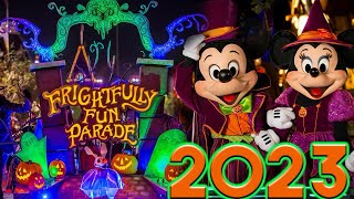 The headless horseman rides again ￼￼and Frightfully Fun Parade at Oogie Boogie Bash
