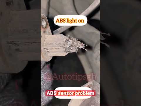 ABS sensor cleaning