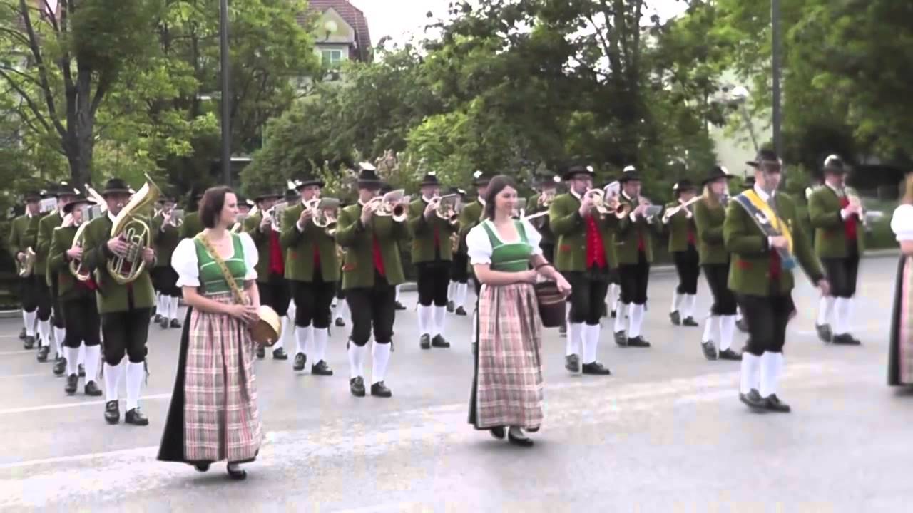MV Hochneukirchen Marschmusikwertung 2013 in Krumbach