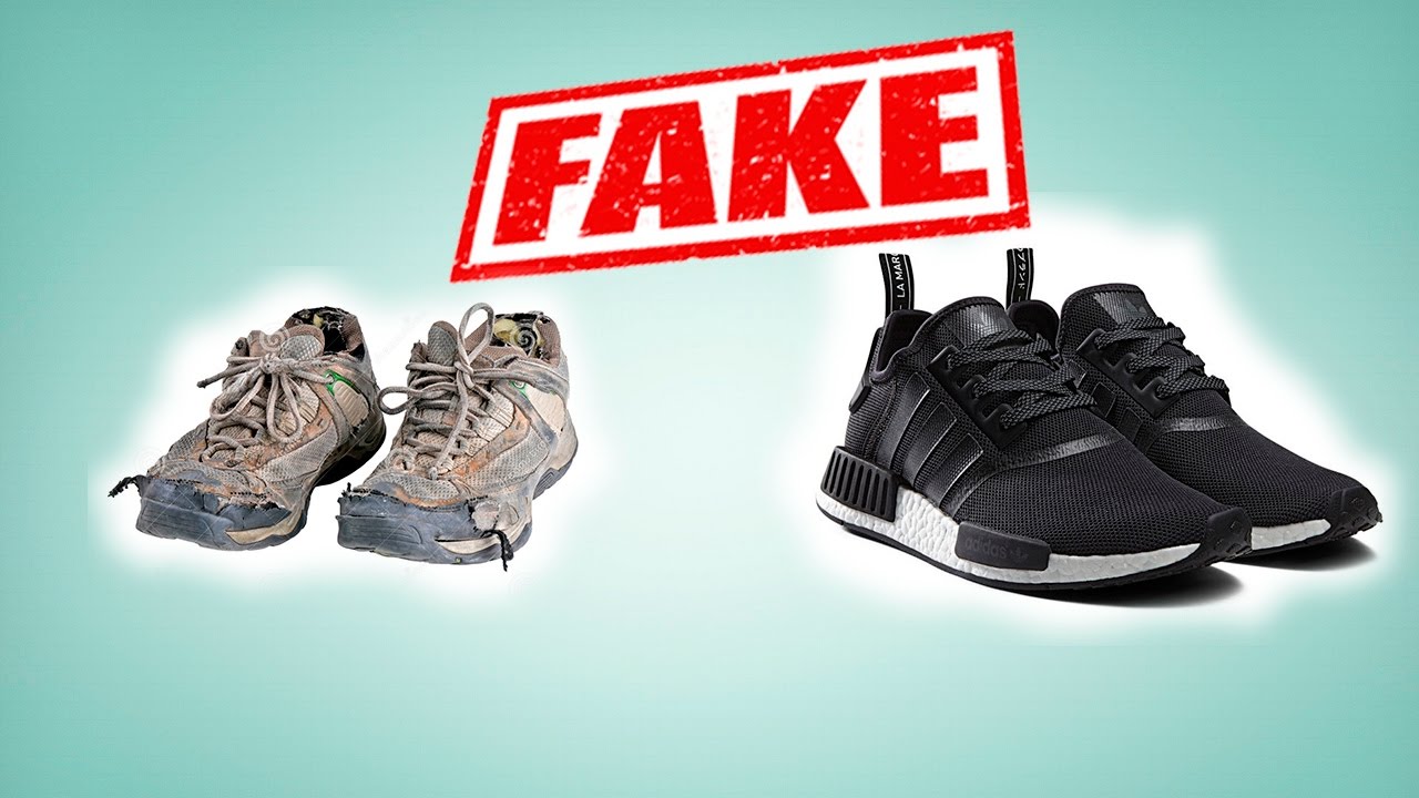 Кроссовки Adidas NMD R1 real vs fake. Как отличить подделку от оригинала? - YouTube