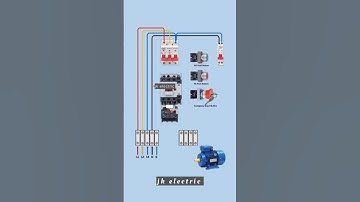 Three Phase Dol Starter Emergency Stop PushButton.#shorts #short #ytshorts