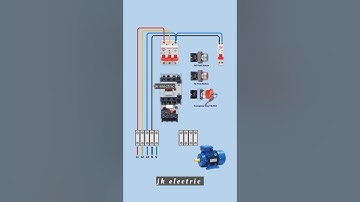 Three Phase Dol Starter Emergency Stop PushButton.#shorts #short #ytshorts