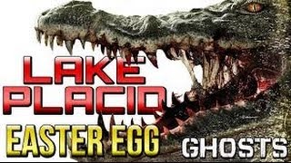 COD Ghosts - "LAKE PLACID" Easter Egg on Fog "ALLIGATOR" Infested Waters (Call of Duty)
