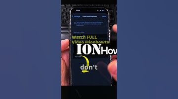 How to Change Gmail Notification Sound on iPhone part 2