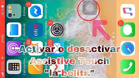 ¿Cómo quitar punto de la pantalla iPhone?