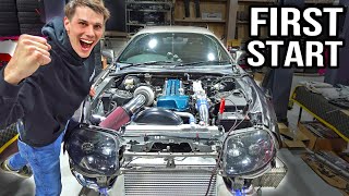 Starting The MK4 Supra for the First Time!