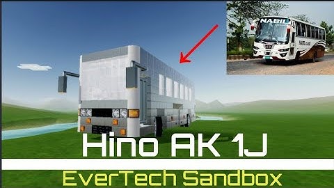 Hino AK 1J in Evertech Sandbox