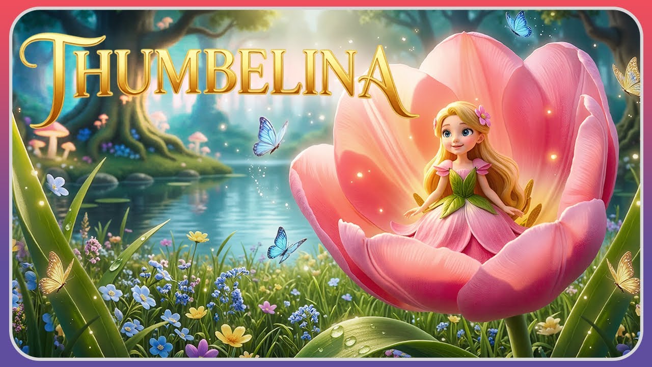Thumbelina - A Magical Retelling of a Little Girl Lost in the World | Bedtime Fairy Tales in English