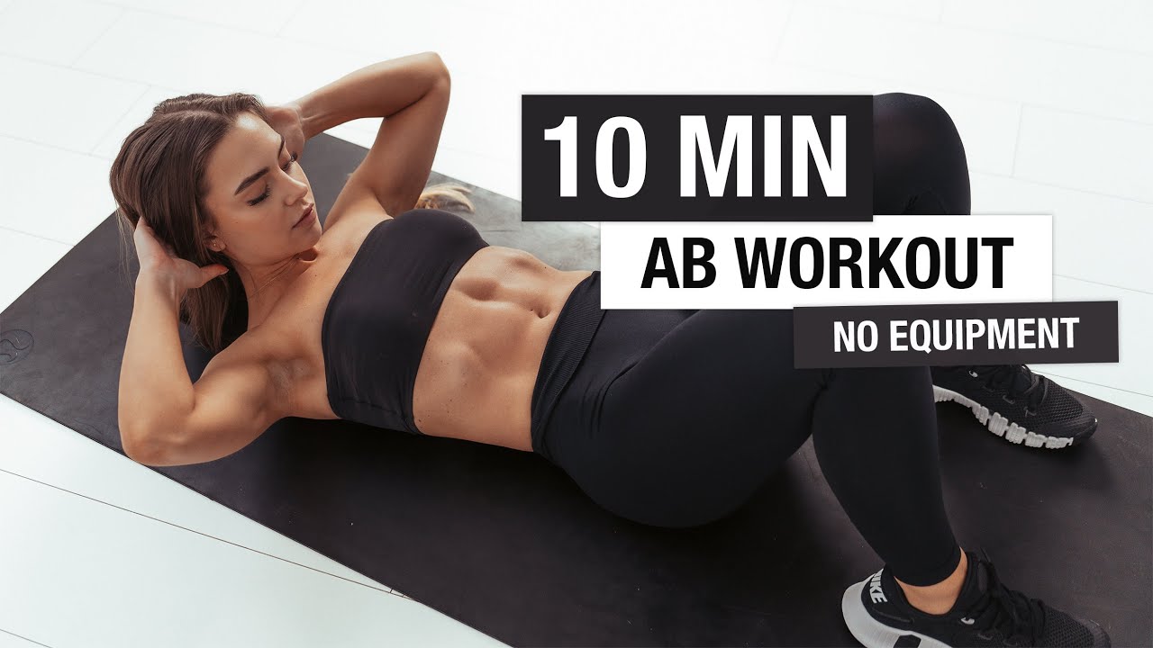 Abs, Abs, Abs - 10 Min Core Workout #180 - Strengthen Your Core - No  Equipment 