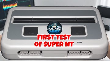 FPGA Analogue Super NT (Nintendo) Unboxing and First Test