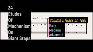 "24 Jazz Etudes on Giant Steps" - Etude #2 ("riff like" )