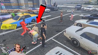 НЕАДЕКВАТ ХОТЕЛ ПОСТАВИТЬ СЕНЮ РАКОМ В GTA RP