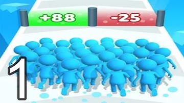 Count Masters - Gameplay Walkthrough Part 1 All Levels (Android, Ios)