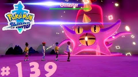 Pokemon Sword Shiny Dynamax Omastar Raid & Catch